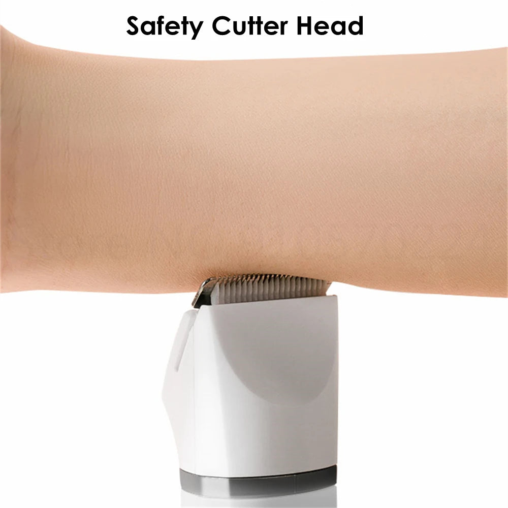 4 in 1 Pet Grooming Machine Dog Cat Automatic Hair Clipper USB Rechargeable Pet Nail Clippers Hair Clipper Foot Hair Cutting Set