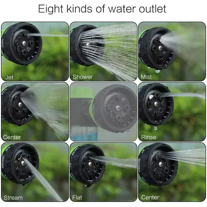 Pressure Hose Nozzle Foam Gun 8 in 1 Jet Spray Gun Soap Dispenser Garden Watering Horse Dog Animal Car Washing Tool Dropshipping