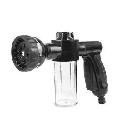 Pressure Hose Nozzle Foam Gun 8 in 1 Jet Spray Gun Soap Dispenser Garden Watering Horse Dog Animal Car Washing Tool Dropshipping