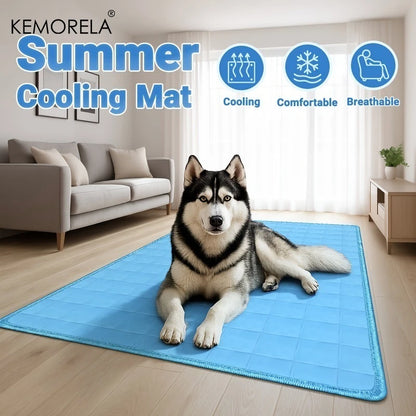 2026 Ice-Cool Upgrade Summer Pet Cooling Pad Dog Bed Breathable Mesh Bed for Dog Houses for Small Medium and Large Pets